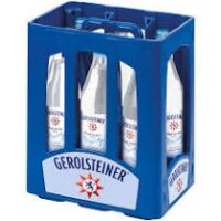 Gerolsteiner naturell 6 x 1l Glas