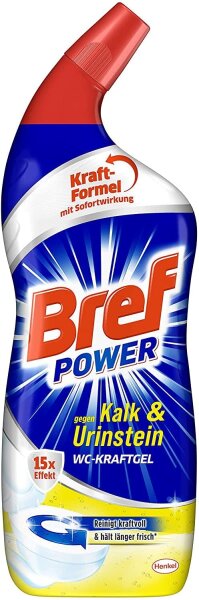 Bref Power WC Kraftgel Kalk u. Urinstein 1 x 750ml