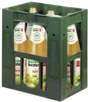 Beckers Bester Apfelsaft trüb 6 x 1l Glas