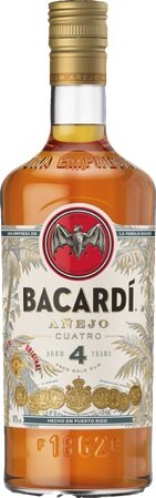 Bacardi Anejo 4 Jahre 0,7l