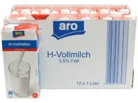 H - Milch 3,5% Fett 12 x 1l Tetra