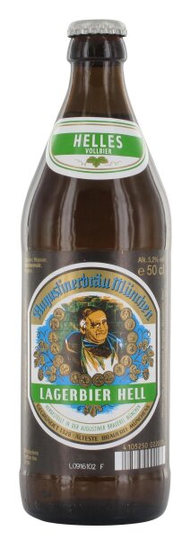 Augustinerbräu München Lagerbier Hell 20 x 0,5l Glas